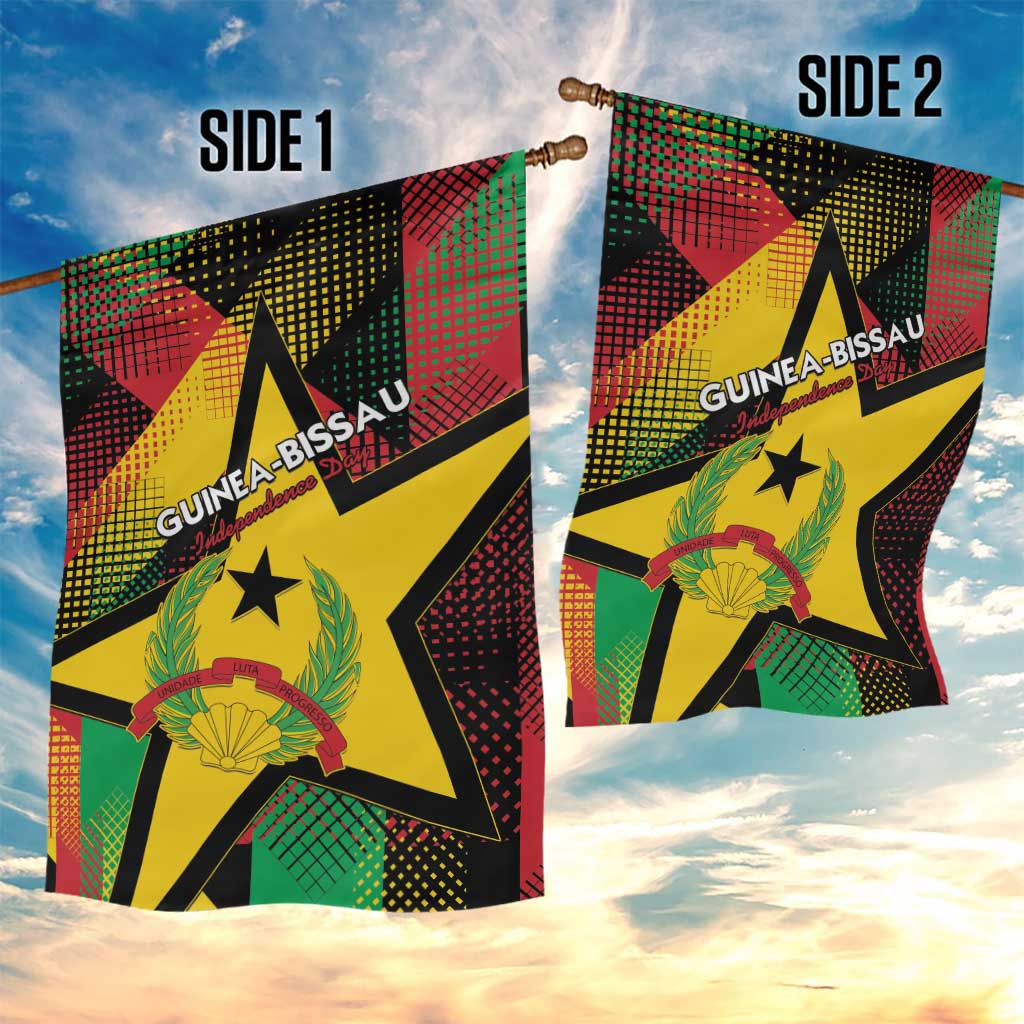 Happy Guinea-Bissau Garden Flag Independence Day LT15
