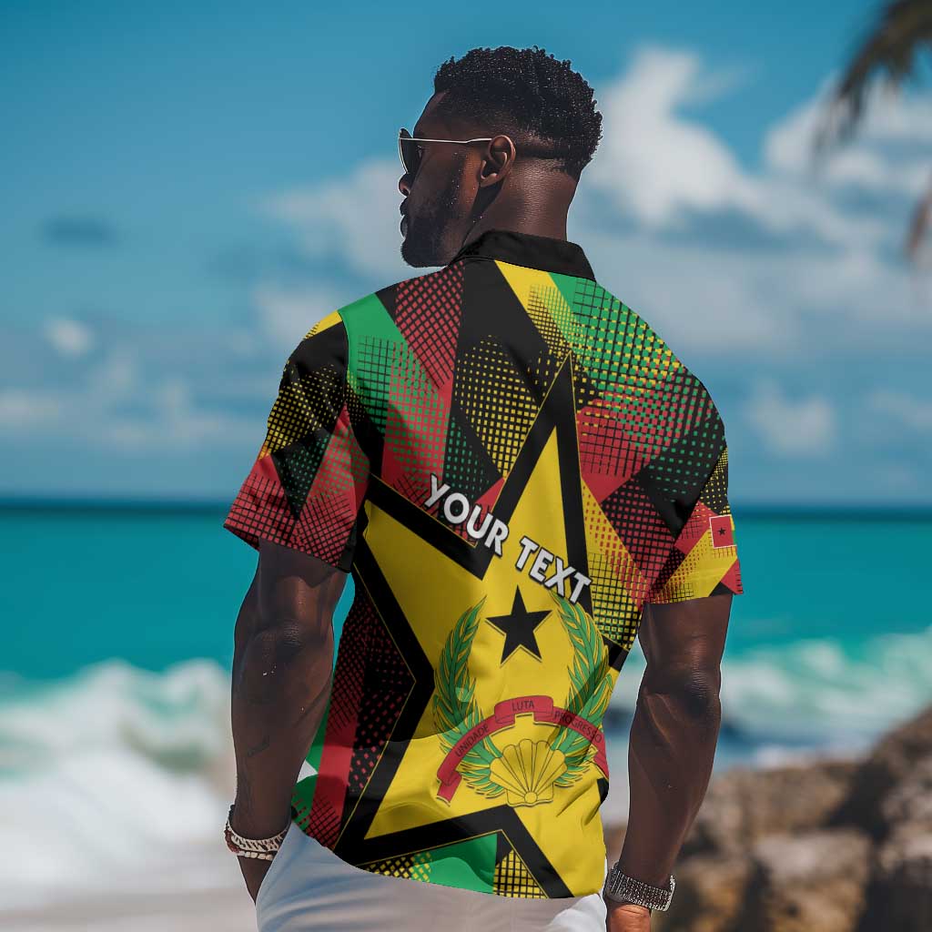 Personalized Happy Guinea-Bissau Hawaiian Shirt Independence Day LT15