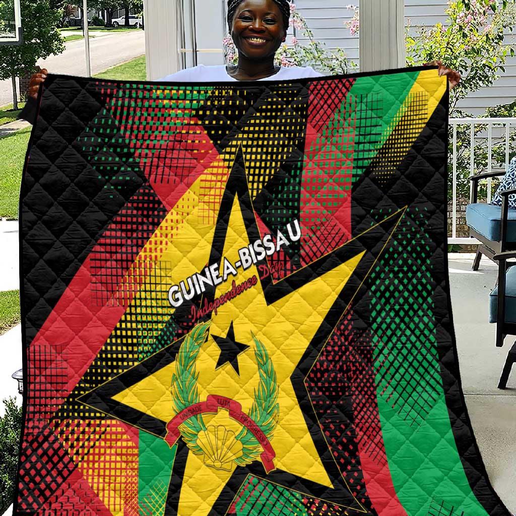 Happy Guinea-Bissau Quilt Independence Day LT15