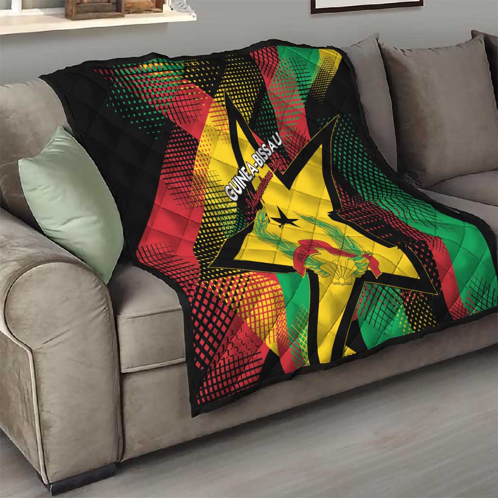 Happy Guinea-Bissau Quilt Independence Day LT15