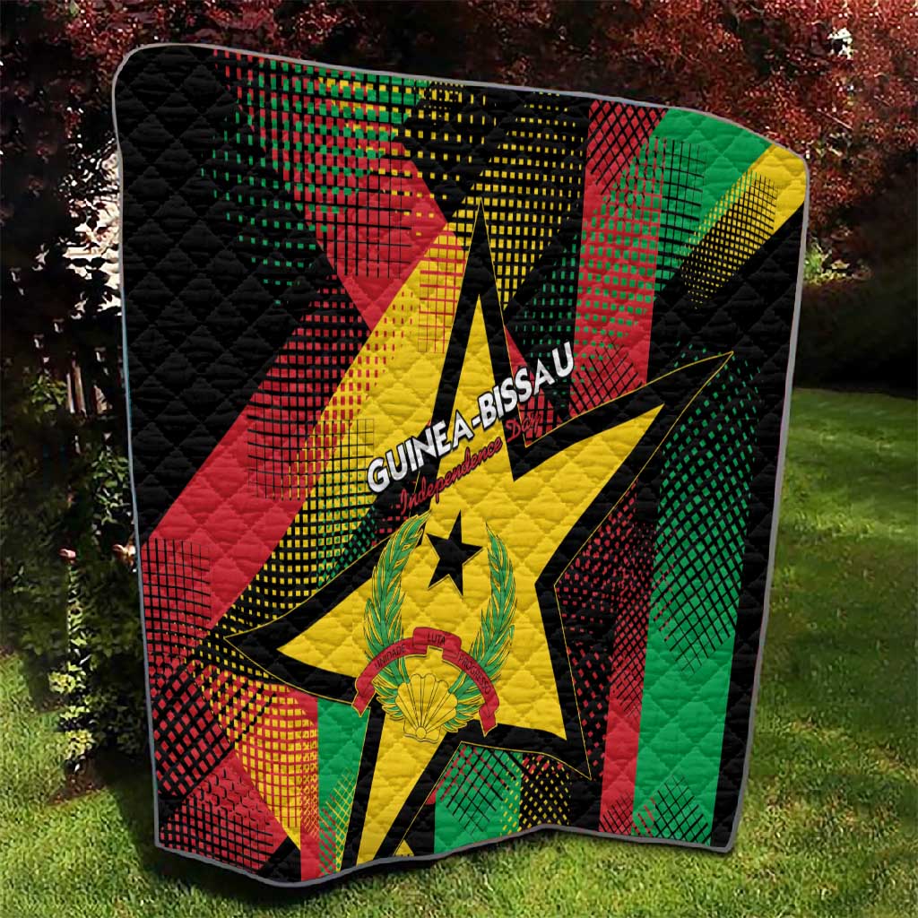 Happy Guinea-Bissau Quilt Independence Day LT15