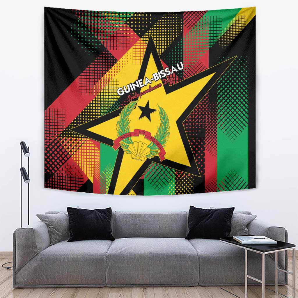 Happy Guinea-Bissau Tapestry Independence Day LT15