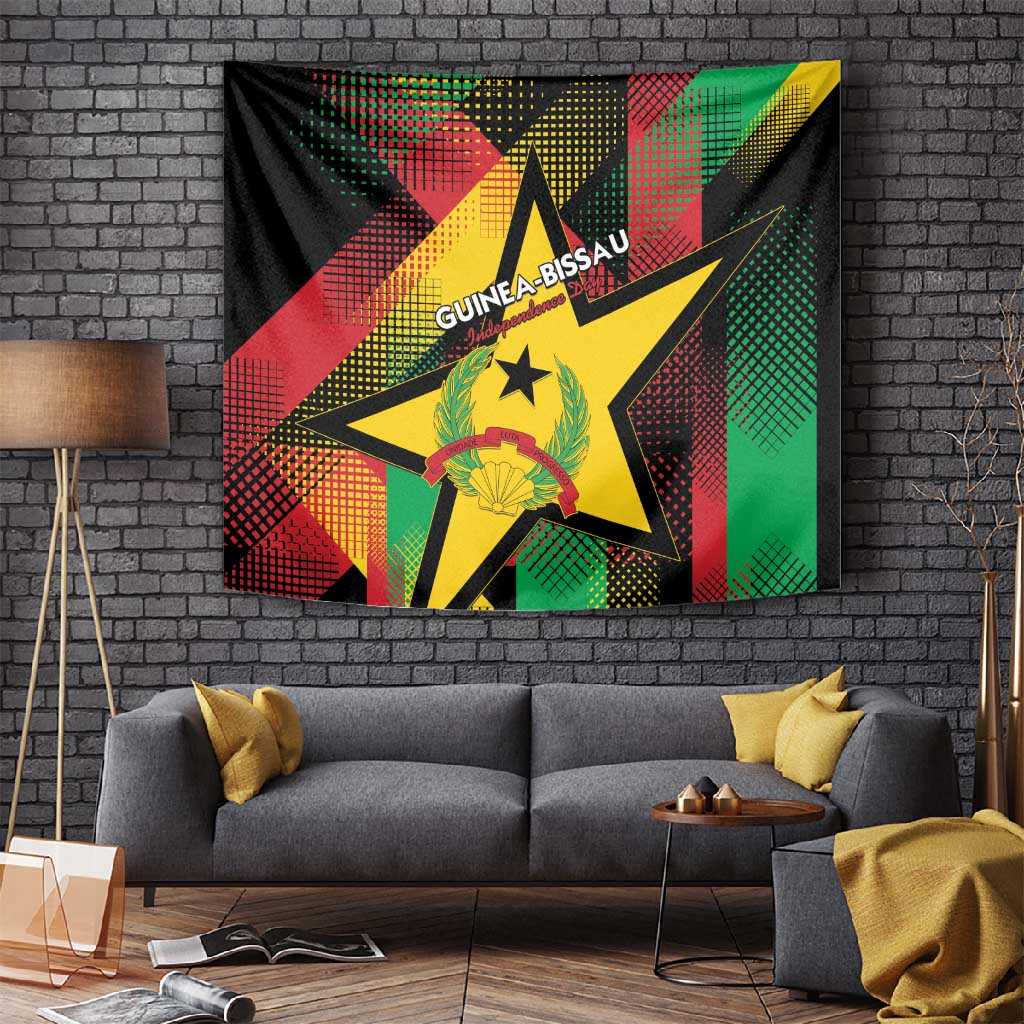 Happy Guinea-Bissau Tapestry Independence Day LT15