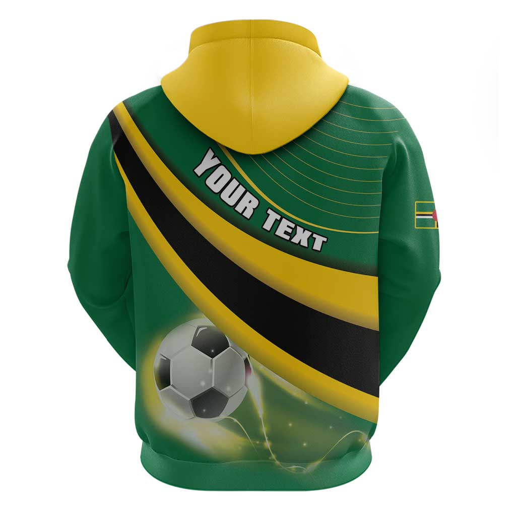 Personalised Dominica Football Hoodie Sporty Style LT15