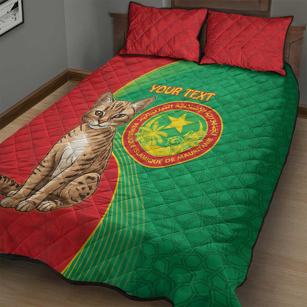 Personalized Mauritania Quilt Bed Set Felis Lybica - Islamic Mix African Pattern LT15