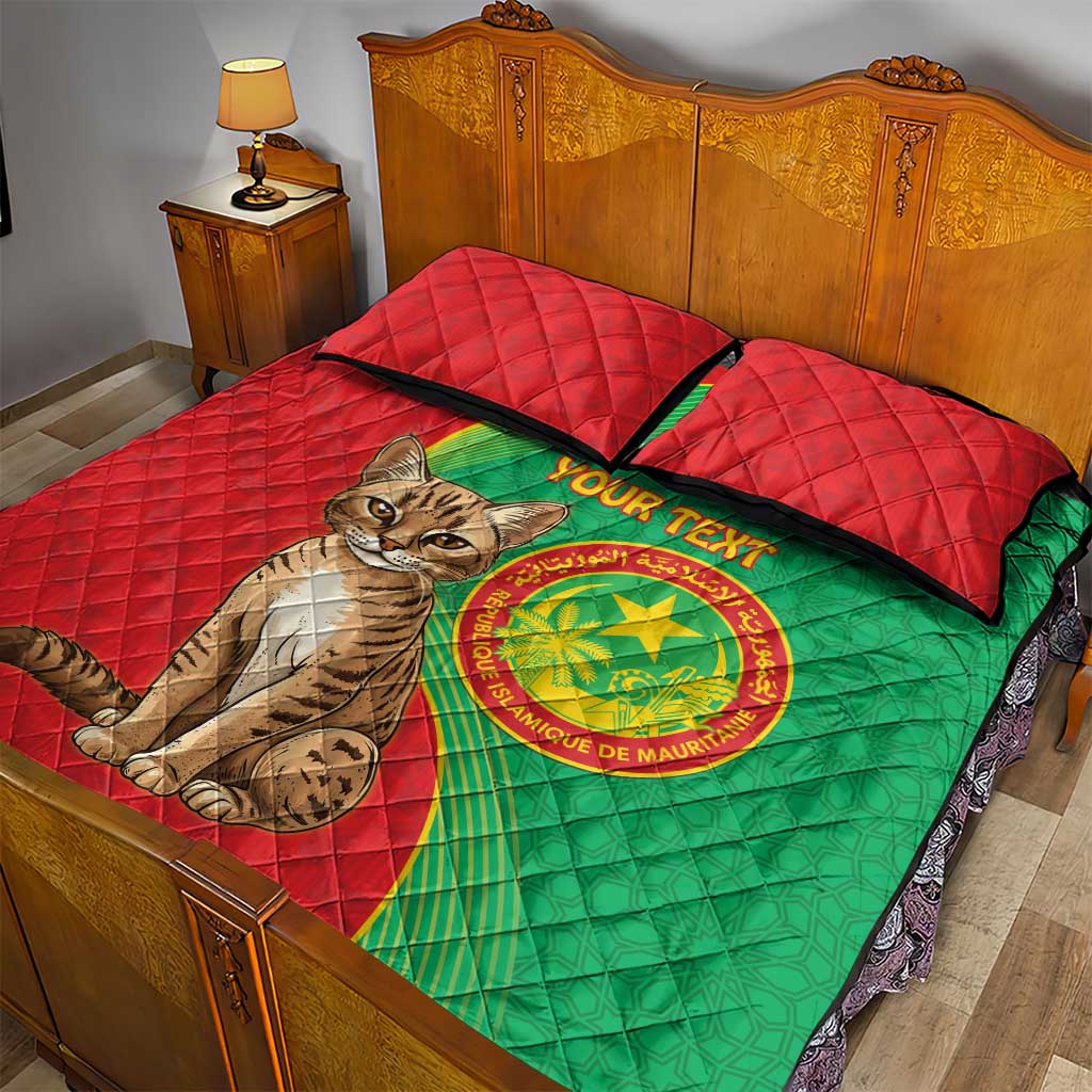 Personalized Mauritania Quilt Bed Set Felis Lybica - Islamic Mix African Pattern LT15