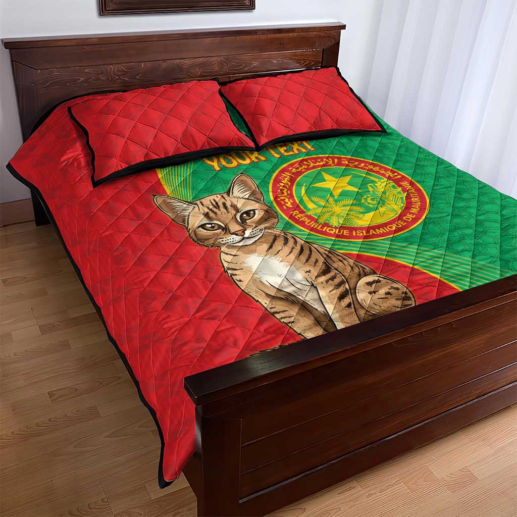Personalized Mauritania Quilt Bed Set Felis Lybica - Islamic Mix African Pattern LT15