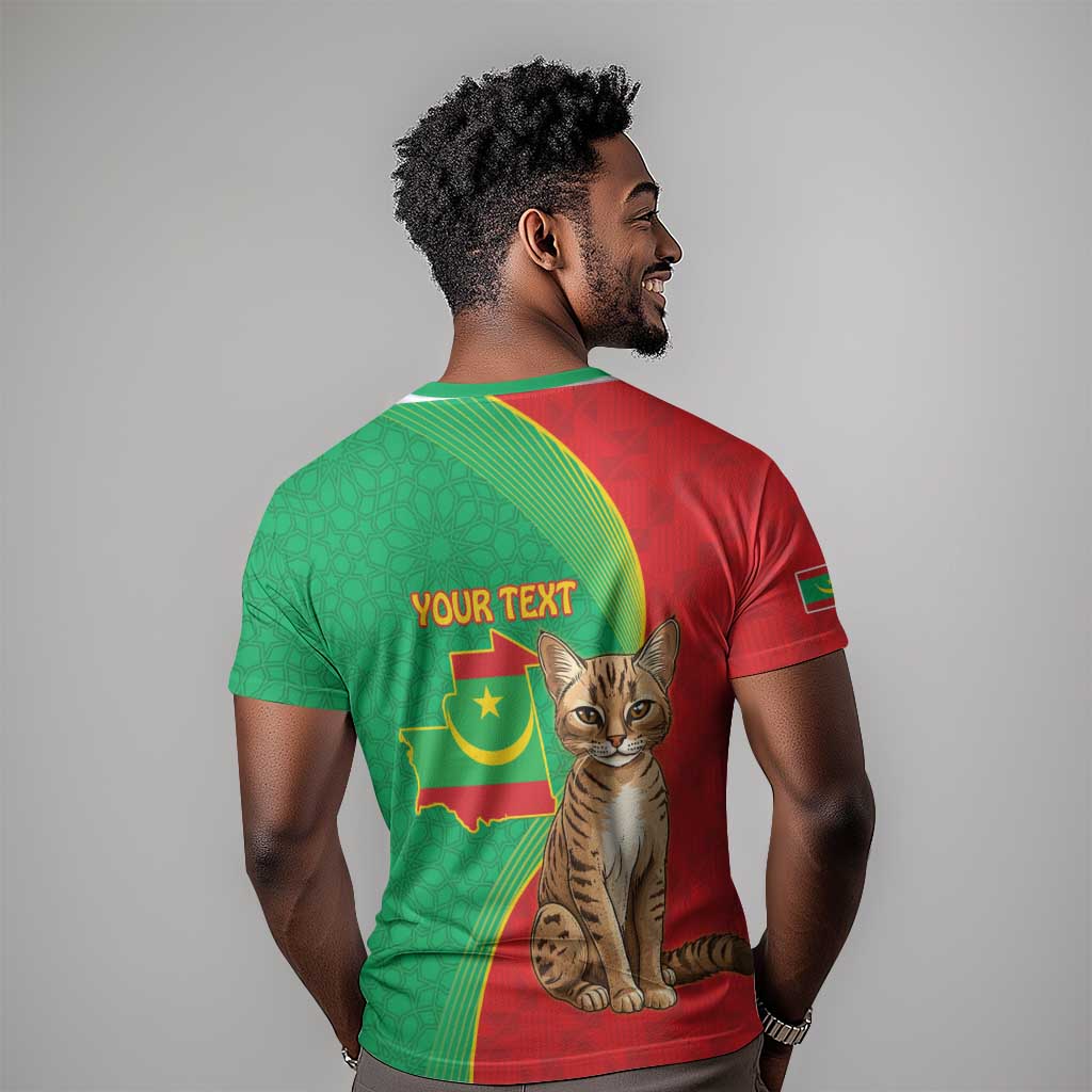 Personalized Mauritania T shirt Felis Lybica - Islamic Mix African Pattern LT15