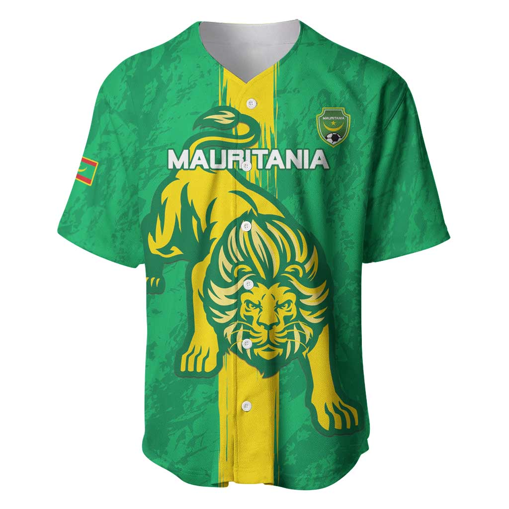Custom Mauritania Football Baseball Jersey Go Lions of Chinguetti LT15