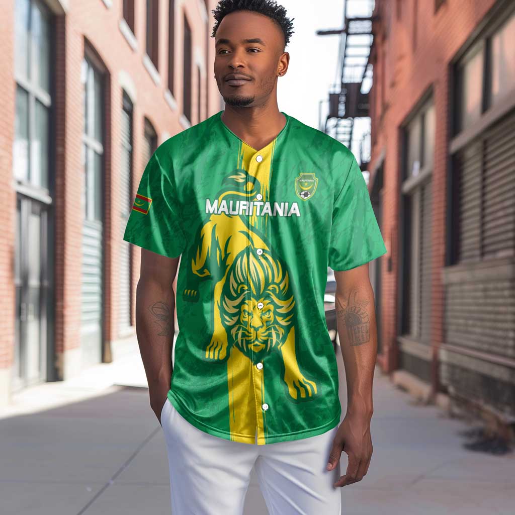 Custom Mauritania Football Baseball Jersey Go Lions of Chinguetti LT15