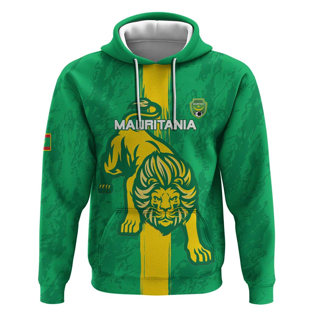 Custom Mauritania Football Hoodie Go Al-Murabitun LT15