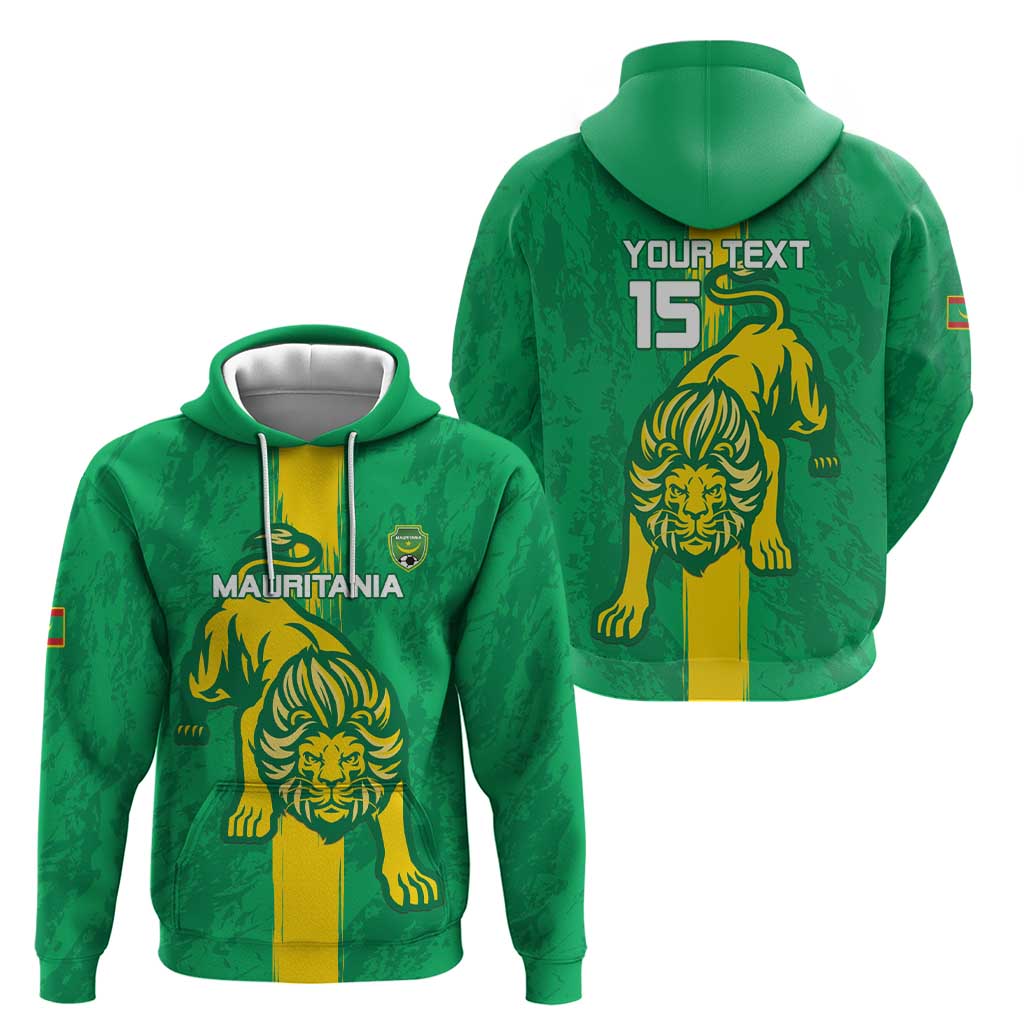 Custom Mauritania Football Hoodie Go Al-Murabitun LT15