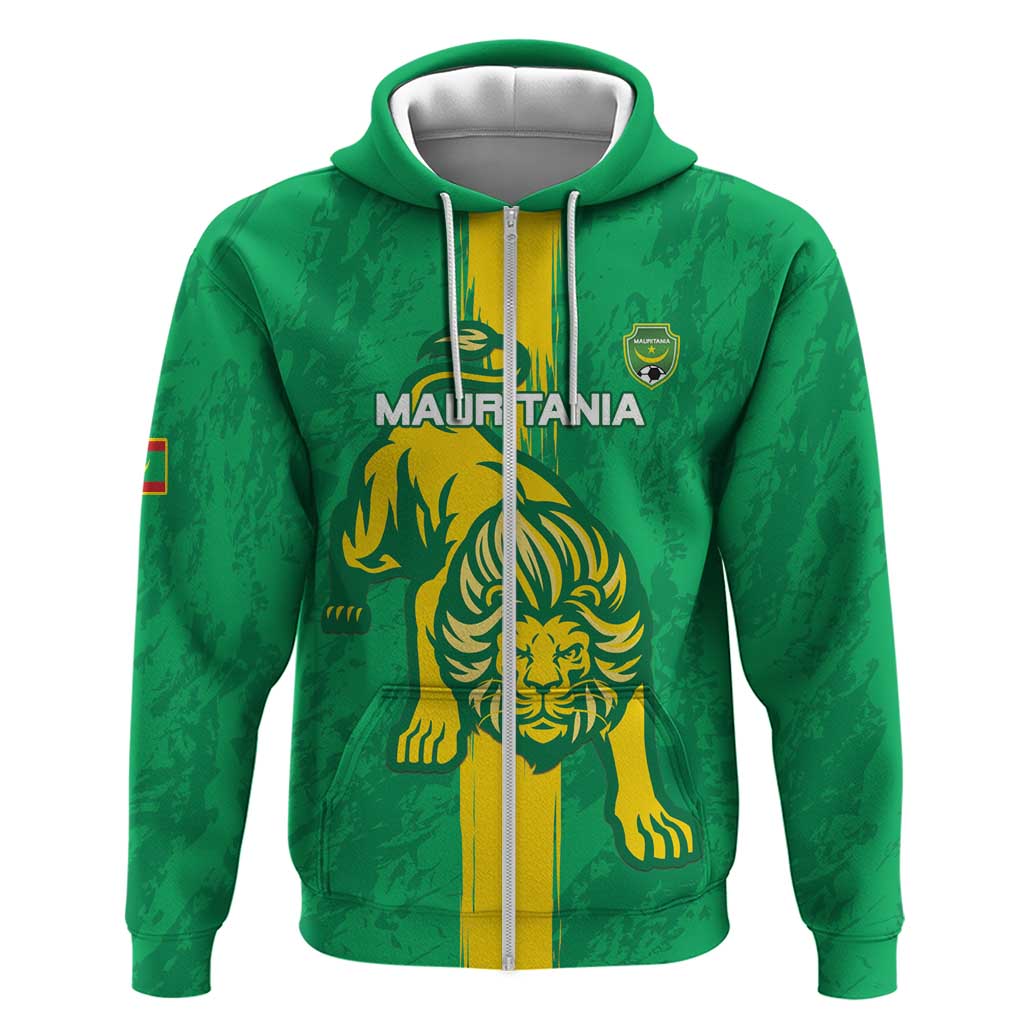 Custom Mauritania Football Hoodie Go Al-Murabitun LT15