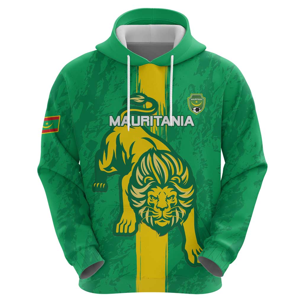 Custom Mauritania Football Hoodie Go Al-Murabitun LT15