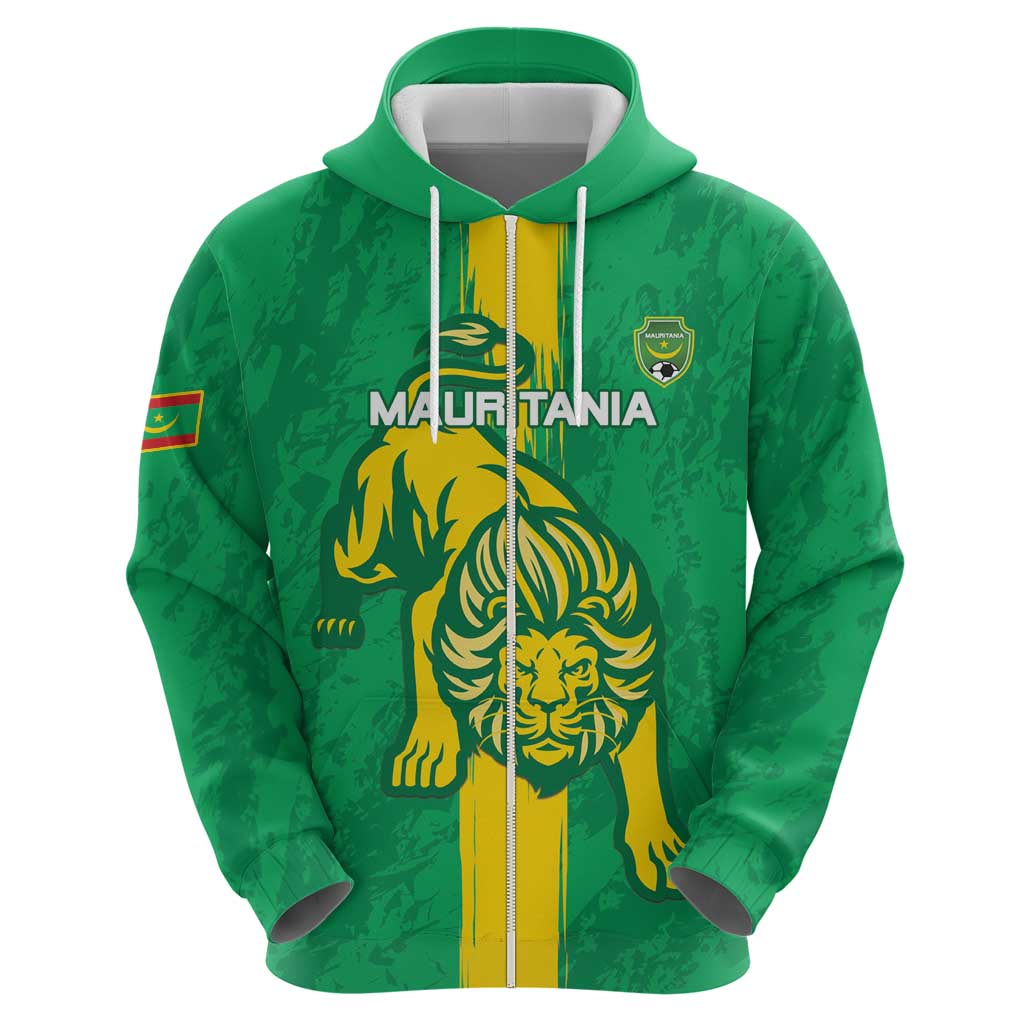 Custom Mauritania Football Hoodie Go Al-Murabitun LT15