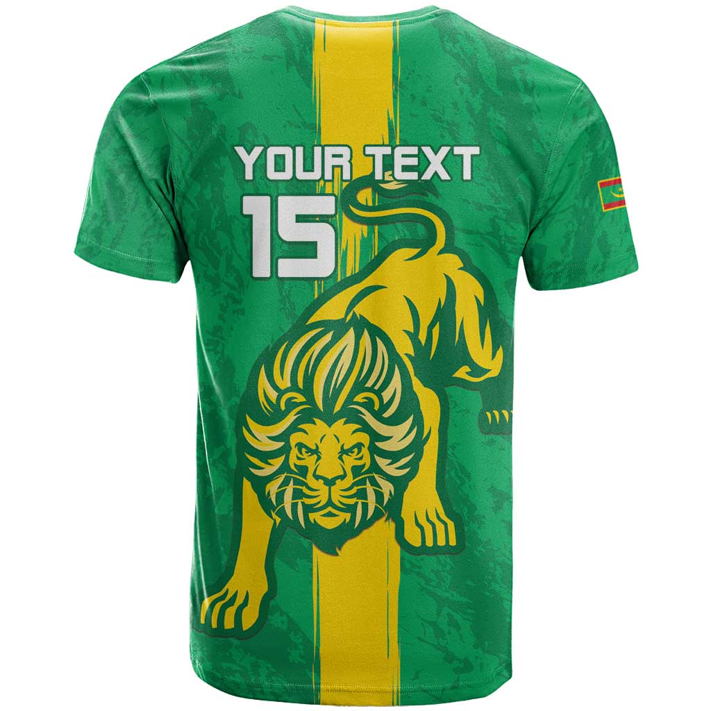Custom Mauritania Football T shirt Go Lions of Chinguetti LT15