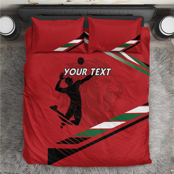 Custom Kenya Volleyball Bedding Set Go Champions LT15