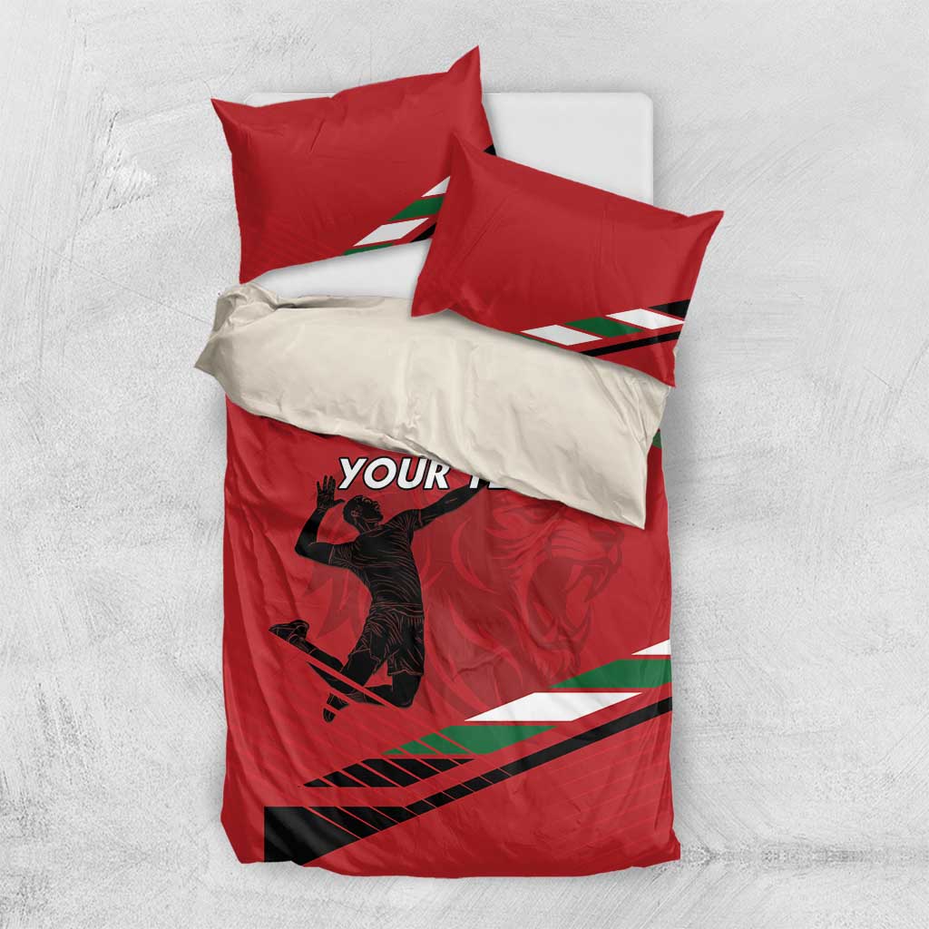 Custom Kenya Volleyball Bedding Set Go Champions LT15