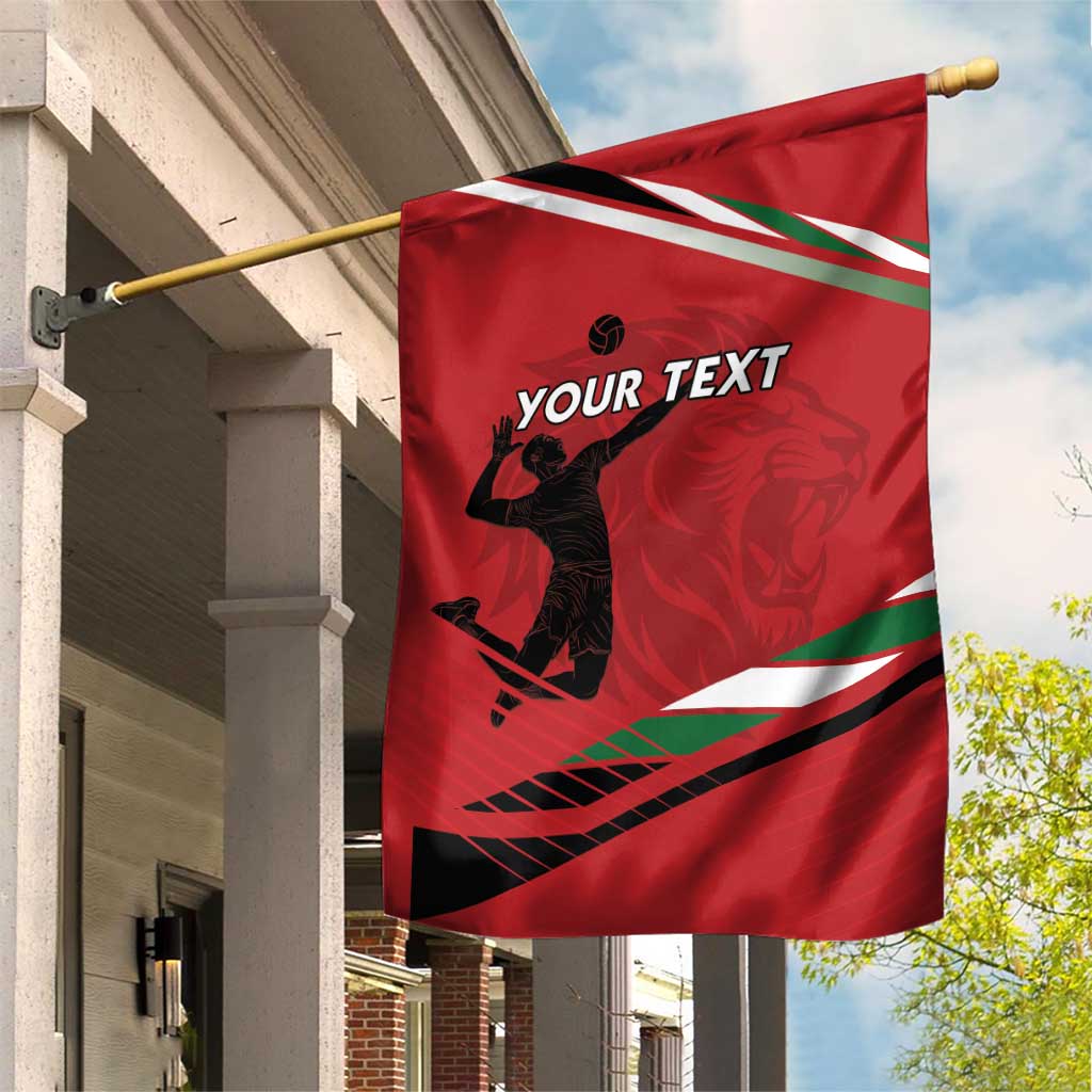 Custom Kenya Volleyball Garden Flag Go Champions LT15