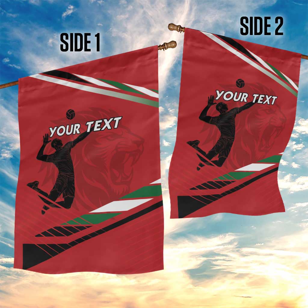Custom Kenya Volleyball Garden Flag Go Champions LT15