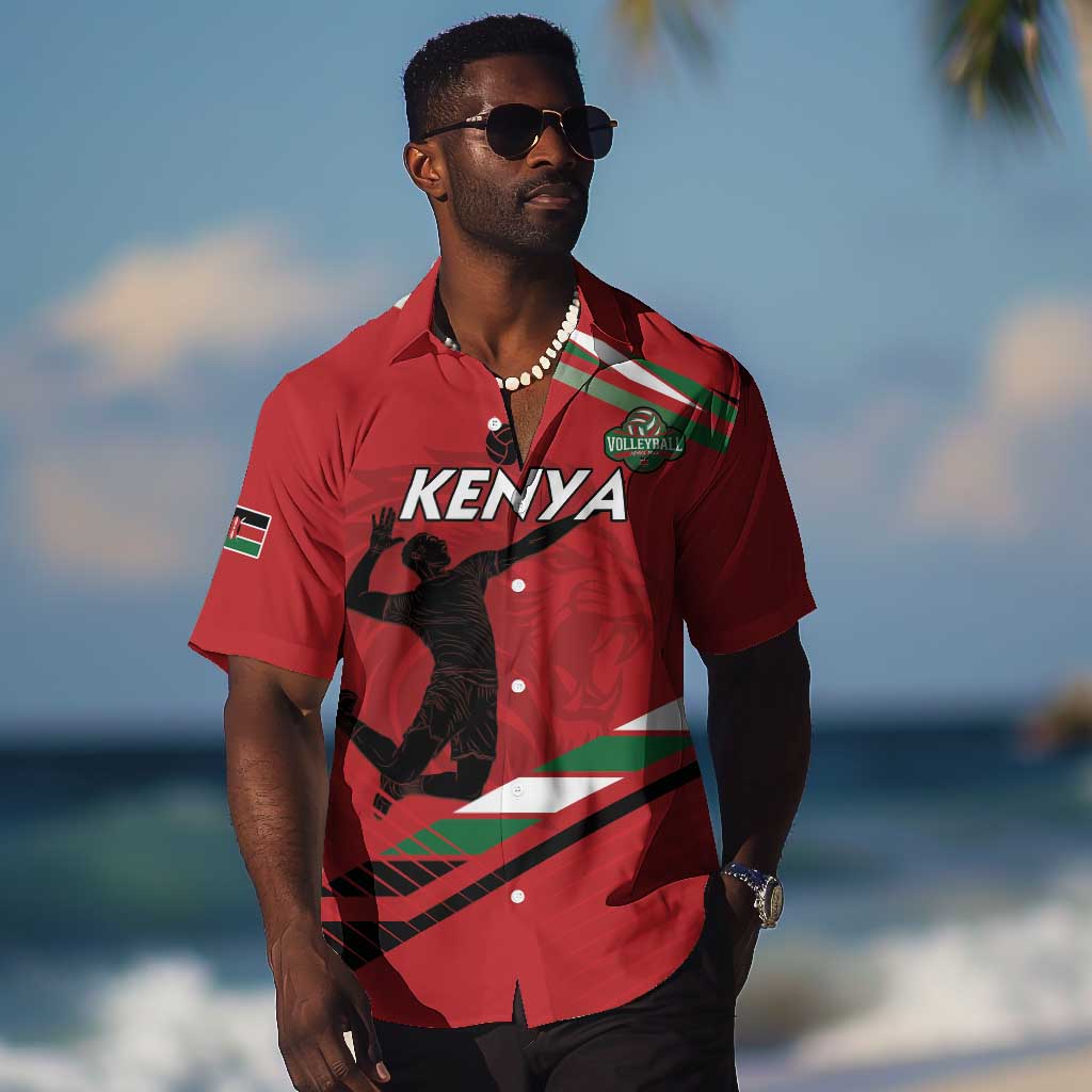 Custom Kenya Volleyball Hawaiian Shirt Go Champions LT15