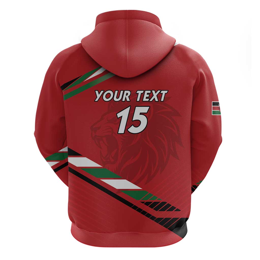 Custom Kenya Volleyball Hoodie We Are Champions LT15