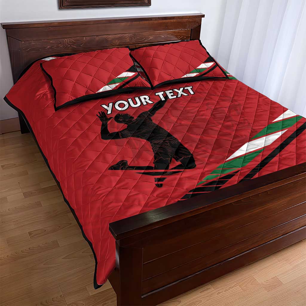 Custom Kenya Volleyball Quilt Bed Set Go Champions LT15