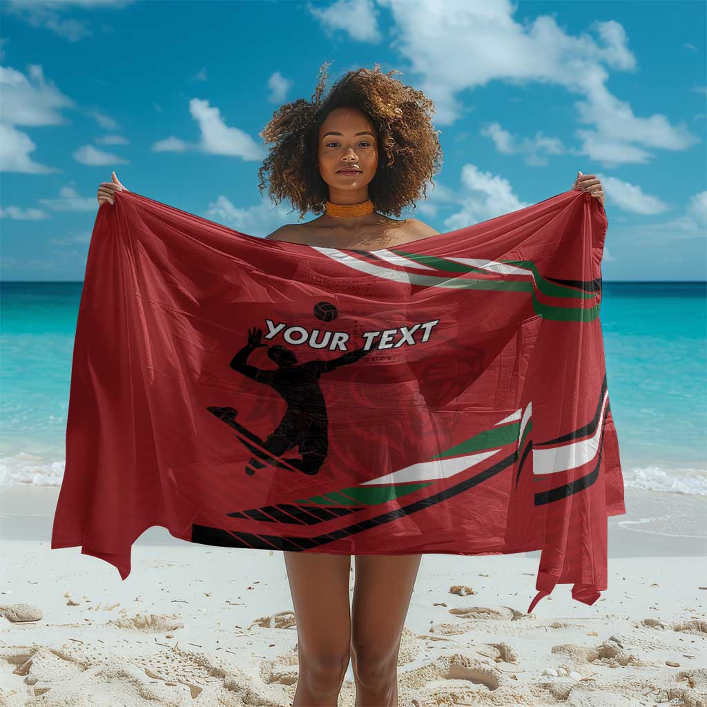 Custom Kenya Volleyball Sarong Go Champions LT15