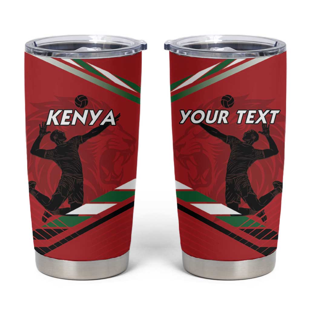 Custom Kenya Volleyball Tumbler Cup Go Champions LT15