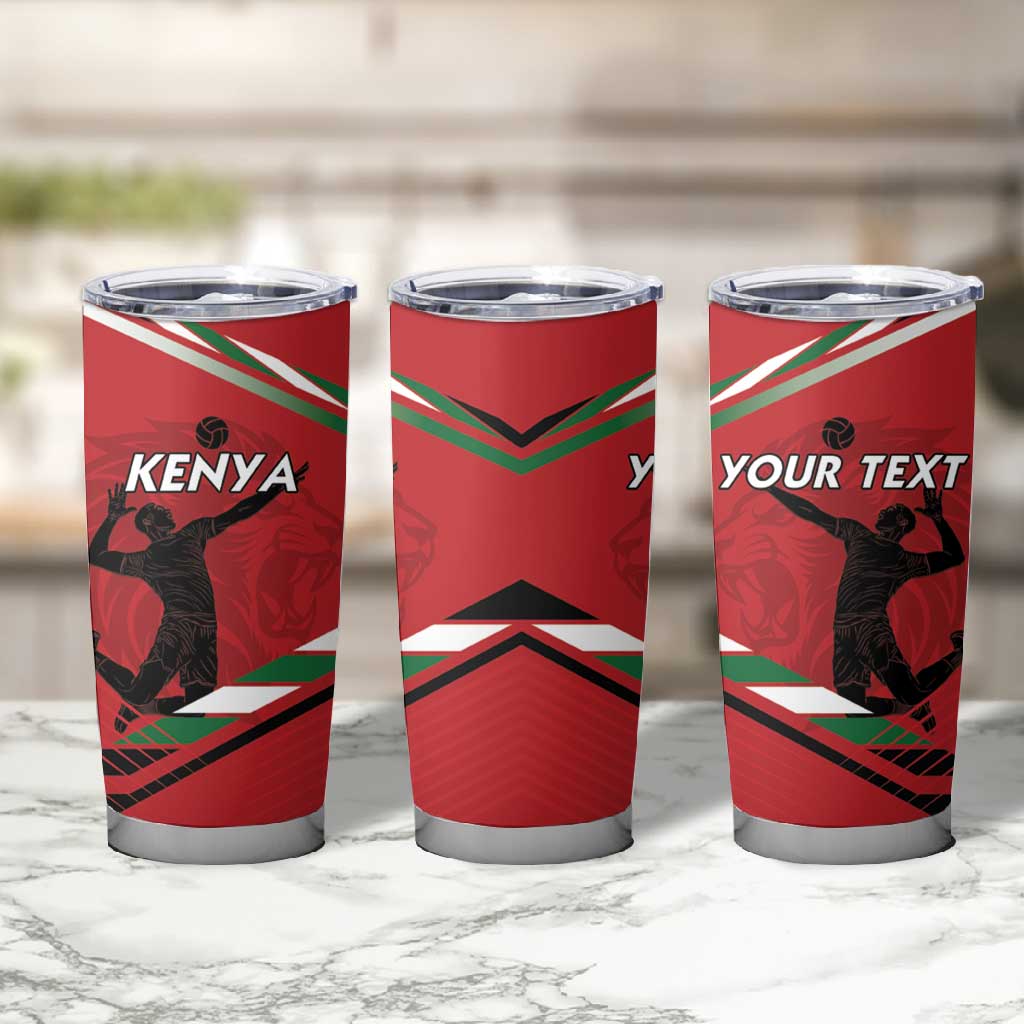 Custom Kenya Volleyball Tumbler Cup Go Champions LT15