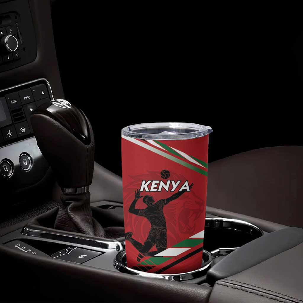 Custom Kenya Volleyball Tumbler Cup Go Champions LT15