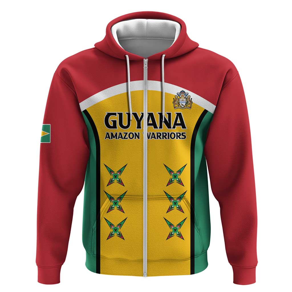 Custom Guyana Cricket Hoodie Come On Amazon Warriors LT15