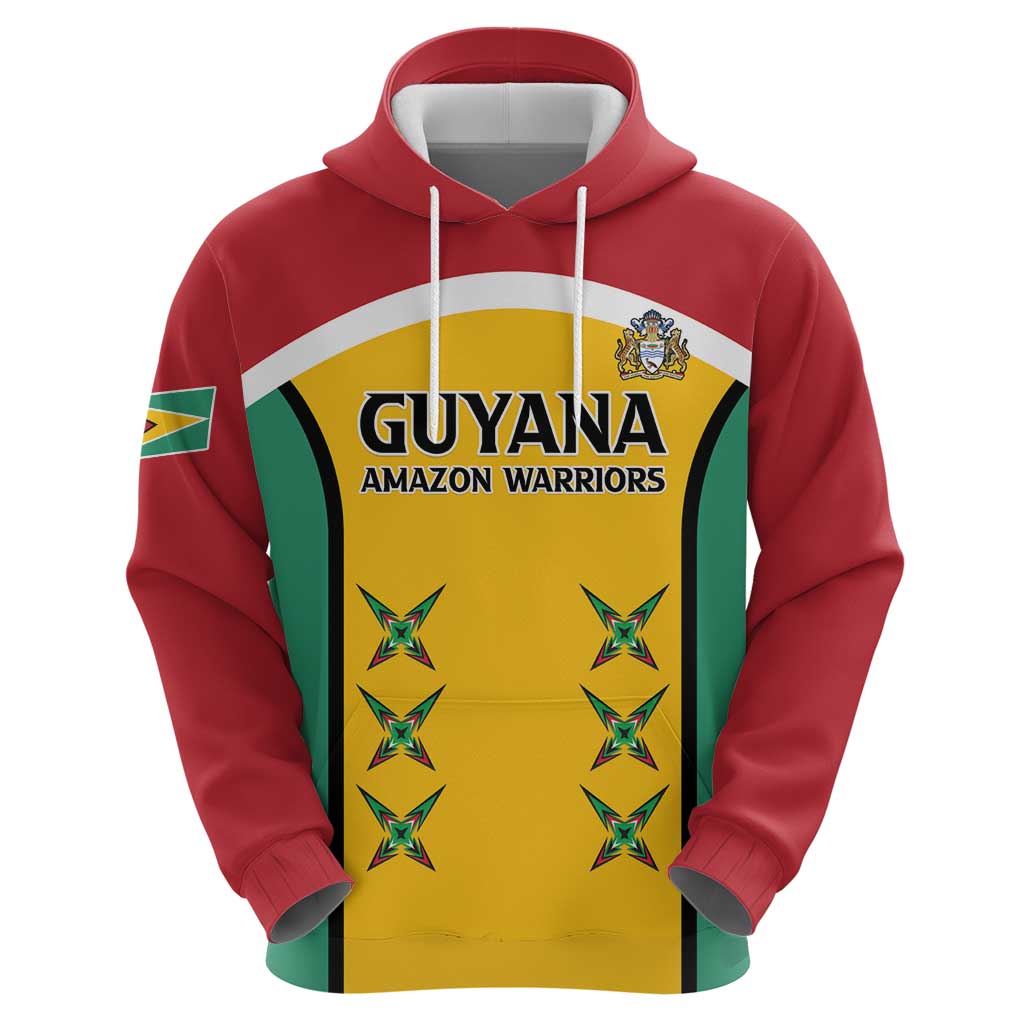 Custom Guyana Cricket Hoodie Come On Amazon Warriors LT15