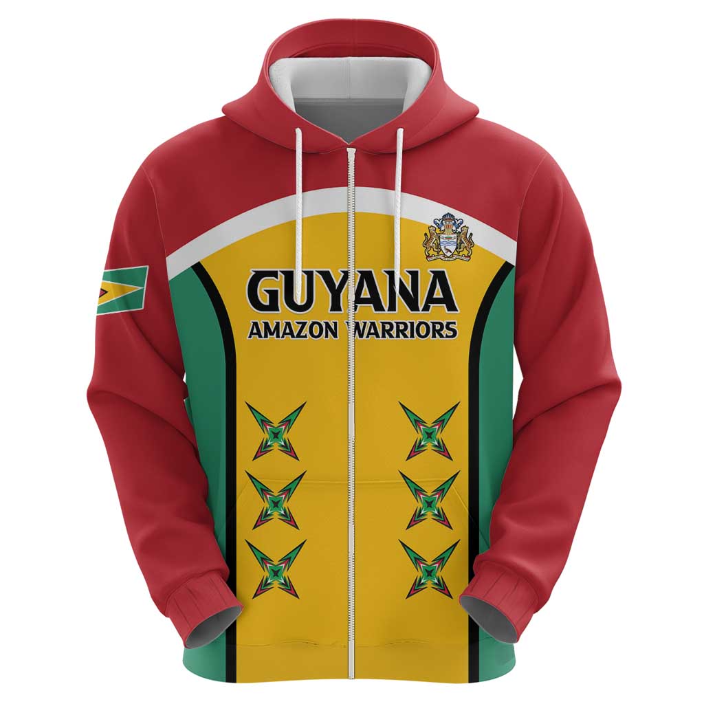 Custom Guyana Cricket Hoodie Come On Amazon Warriors LT15