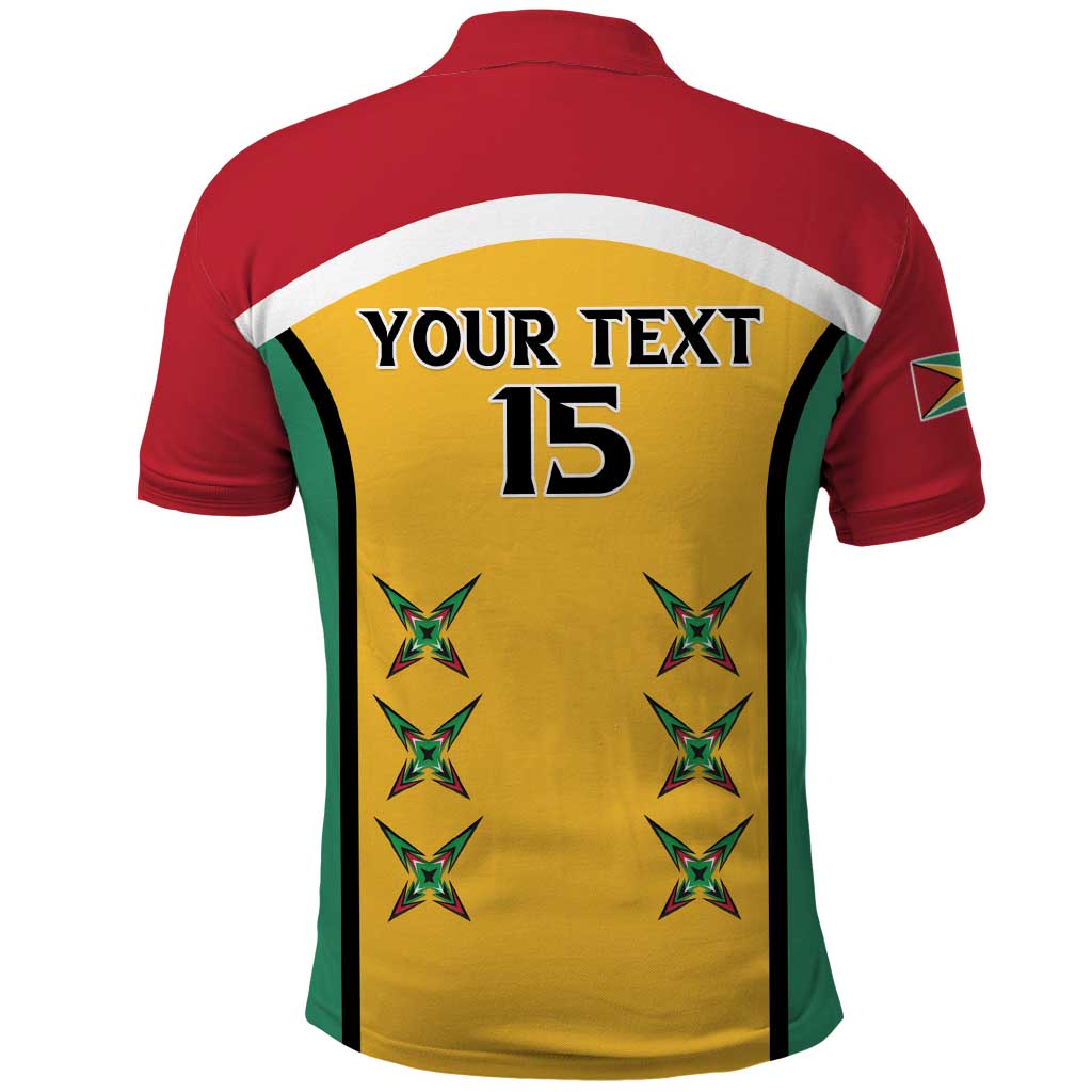 Custom Guyana Cricket Polo Shirt Come On Amazon Warriors LT15