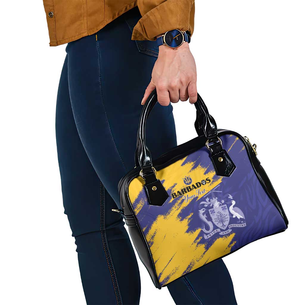 Custom Barbados Royals Cricket Shoulder Handbag Coat Of Arms Flag Style LT15