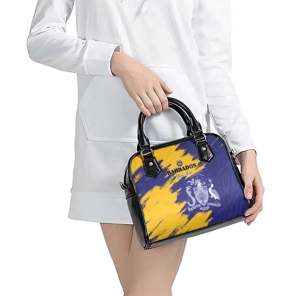 Custom Barbados Royals Cricket Shoulder Handbag Coat Of Arms Flag Style LT15