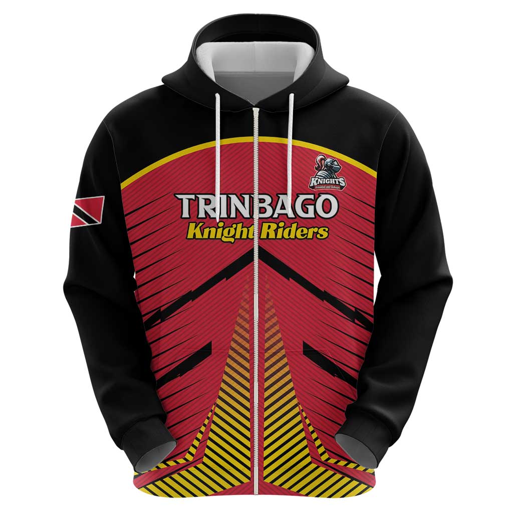 Custom Trinidad and Tobago Cricket Hoodie Wave Yuh Flag - Trinbago Strong LT15