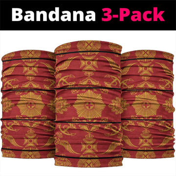 Lesotho Seanamarena Kharetsa Royal Red Neck Gaiter Basotho Traditional Blanket Style LT15