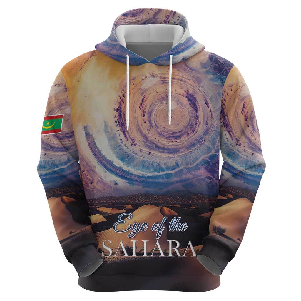 Mauritania Richat Structure Hoodie Eyes of the Sahara LT15