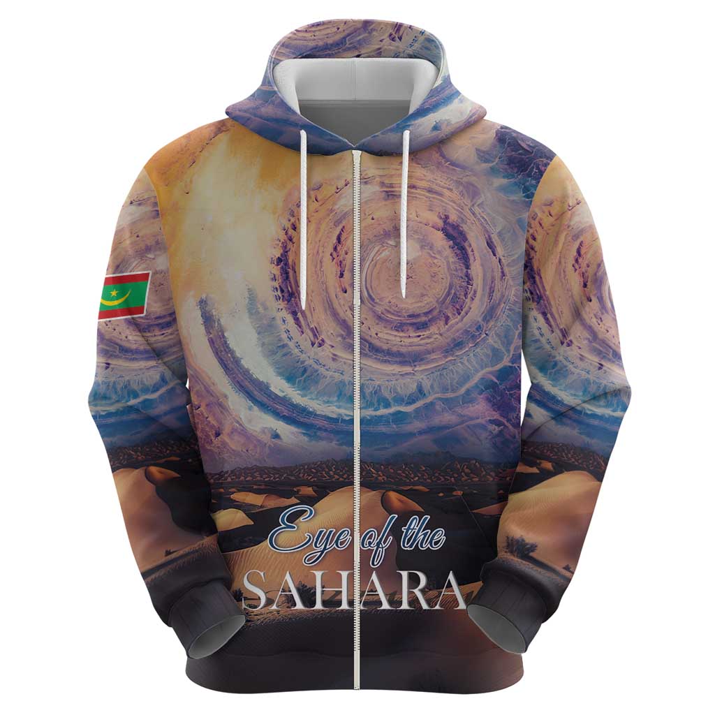Mauritania Richat Structure Hoodie Eyes of the Sahara LT15