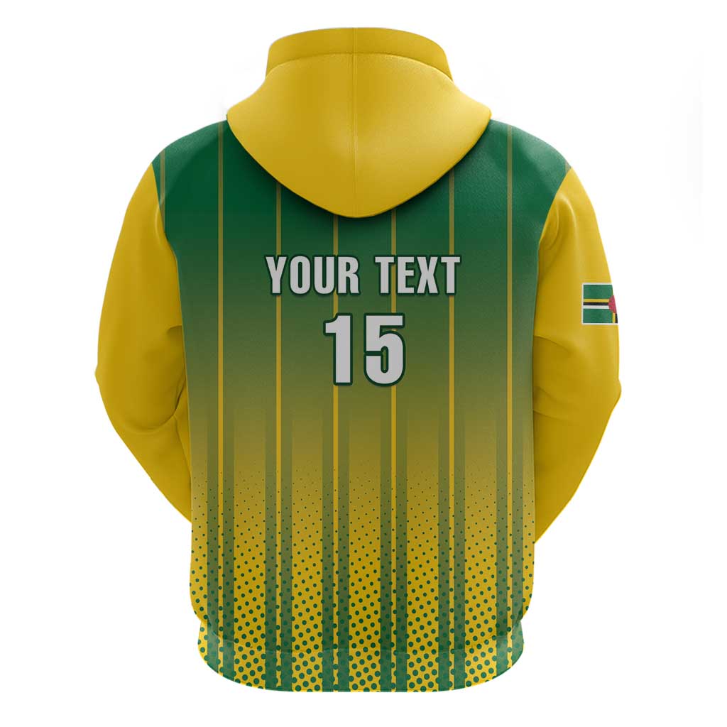 Custom Dominica Cricket Hoodie Sporty Style LT15