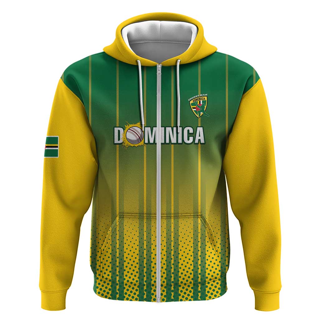 Custom Dominica Cricket Hoodie Sporty Style LT15