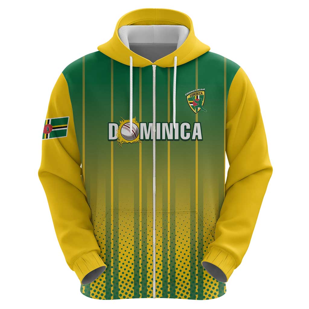Custom Dominica Cricket Hoodie Sporty Style LT15