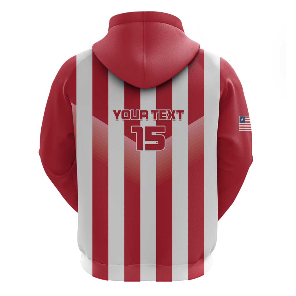 Custom Liberia Football Hoodie Sporty Style LT15