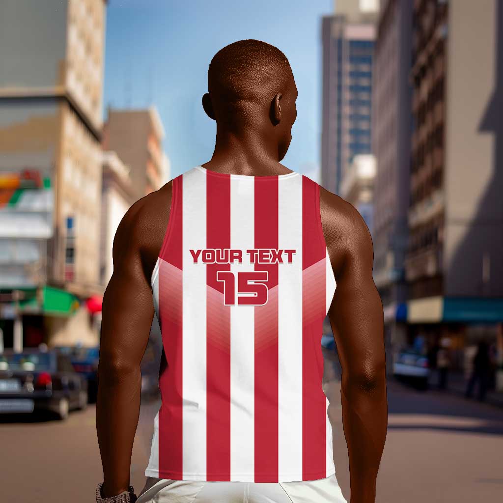 Custom Liberia Football Men Tank Top The Lone Stars Sporty Style LT15