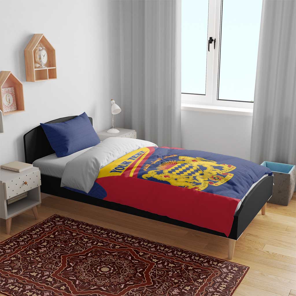 Afro Tchad Personalised Bedding Set Coat Of Arms - African Pattern LT15