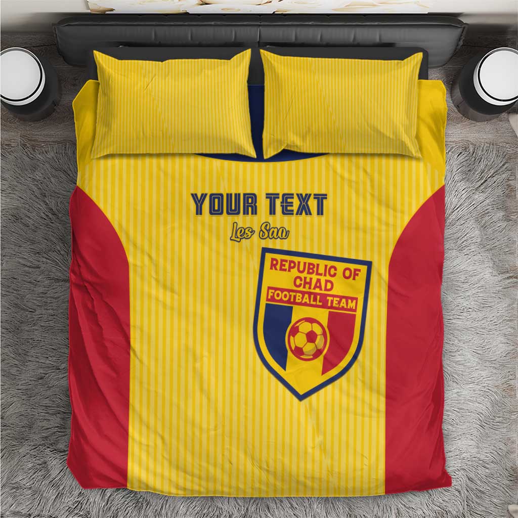 Custom Chad Football Bedding Set Go Champions LT15