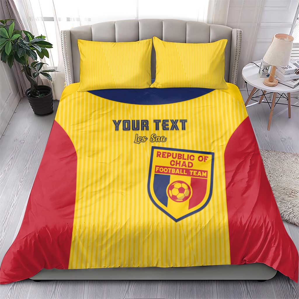 Custom Chad Football Bedding Set Go Champions LT15