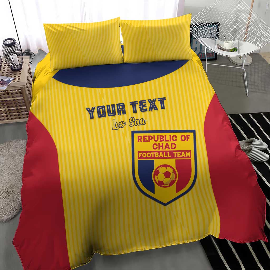 Custom Chad Football Bedding Set Go Champions LT15
